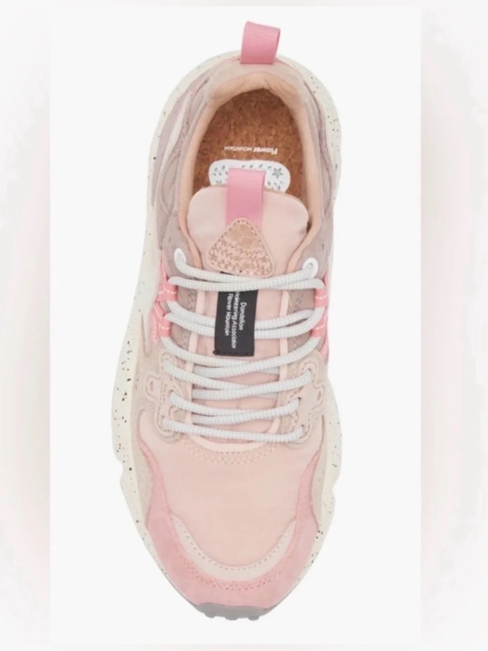 NWT Flower Mountain Yamano 3 Sneaker in Cipria Beige - Picture 4 of 16